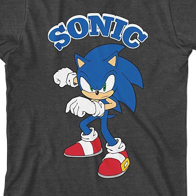 Boys 8-20 Sonic the Hedgehog Modern Character Graphic Tee
