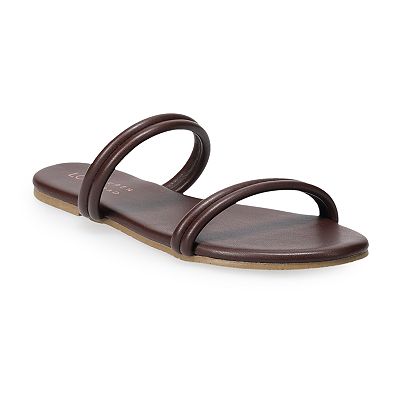 Lauren conrad kohls sandals best sale