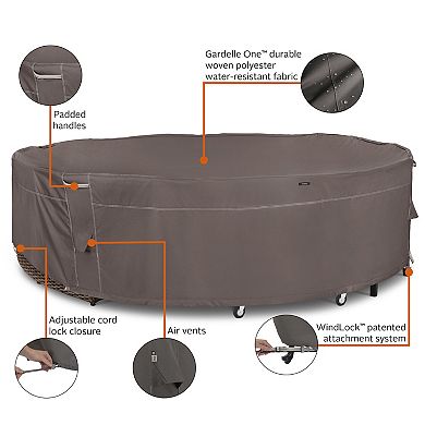 Classic Accessories Ravenna Water-Resistant General Purpose & Conversation Patio Cover