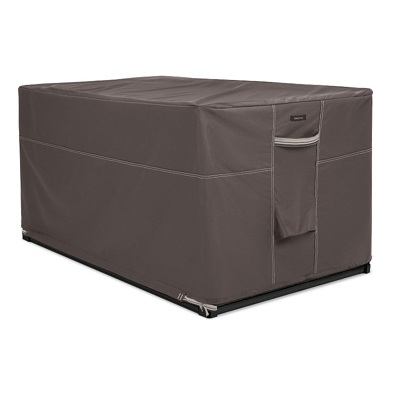 Classic Accessories Ravenna Water-Resistant Deck Box Patio Cover, Grey