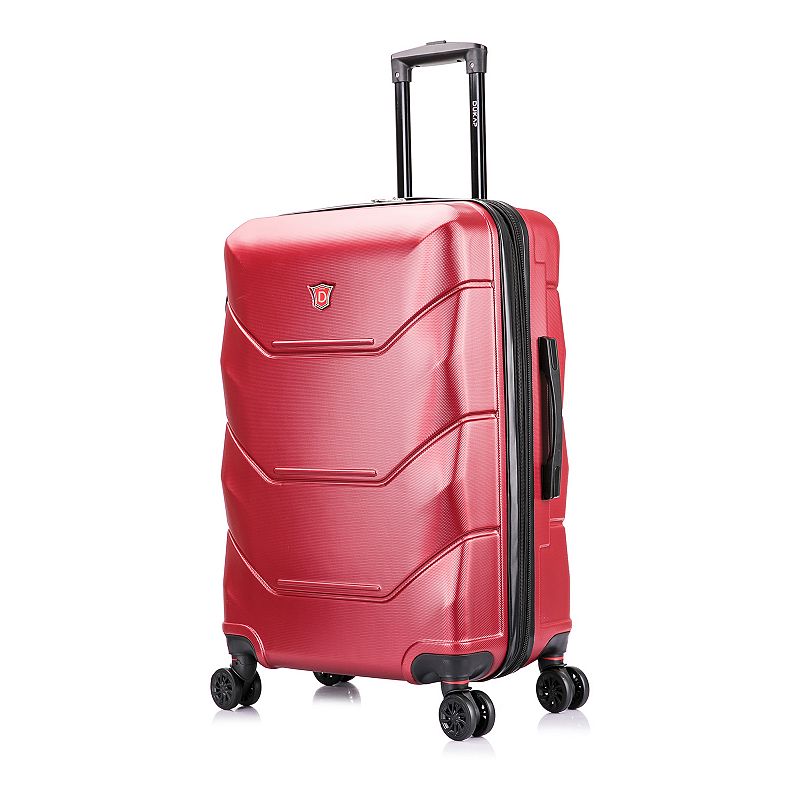 65893636 Dukap Zonix 26-Inch Hardside Spinner Luggage, Red, sku 65893636