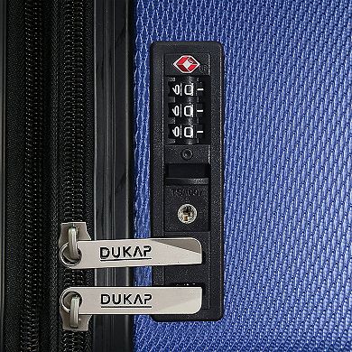 Dukap Crypto 20-Inch Carry-On Hardside Spinner Luggage