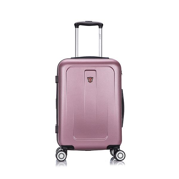 Dukap Crypto 20-Inch Carry-On Hardside Spinner Luggage - Pink