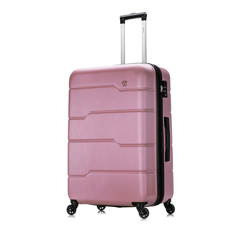 Dukap Rodez 28-Inch Hardside Spinner Luggage, Pink, 28 INCH