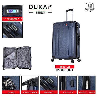 Dukap Intely 28-Inch Hardside Spinner Luggage