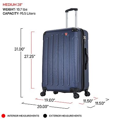 Dukap Intely 28-Inch Hardside Spinner Luggage