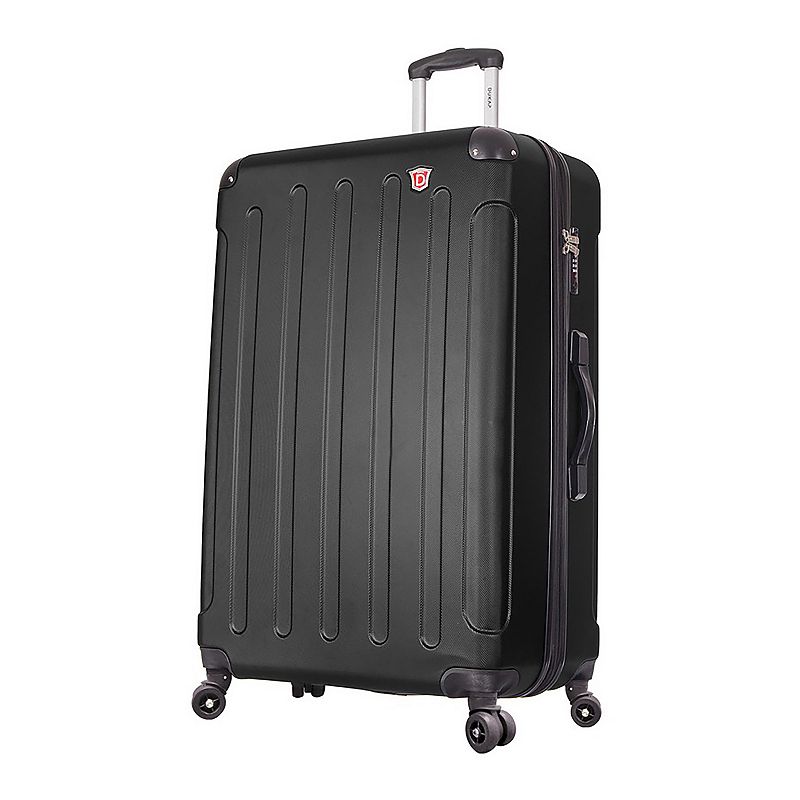 Dukap Intely 32-Inch Hardside Spinner Luggage, Black, 32 INCH