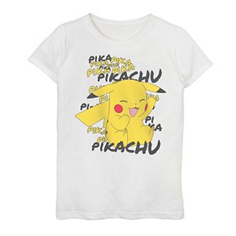 Girls 7-16 Pokemon Pikachu Laugh Graphic Tee