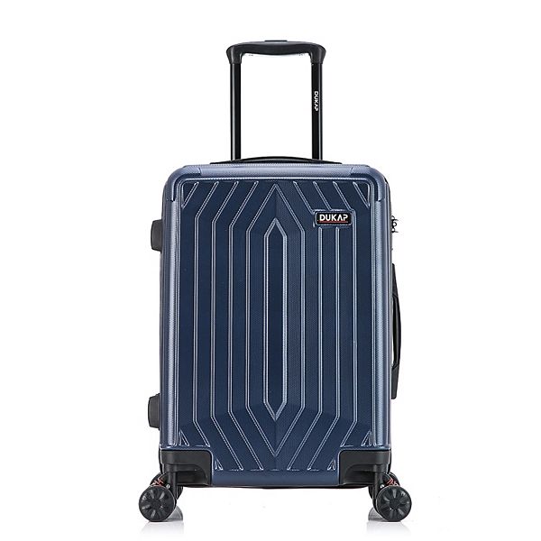 Dukap Stratos 20-Inch Carry-On Hardside Spinner Luggage - Blue