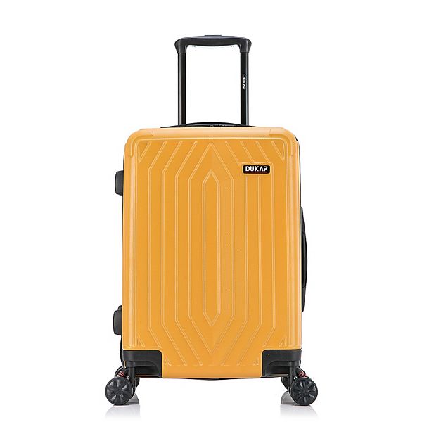 Dukap Stratos 20-Inch Carry-On Hardside Spinner Luggage - Orange