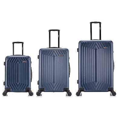 Dukap Stratos 3-Piece Hardside Spinner Luggage Set