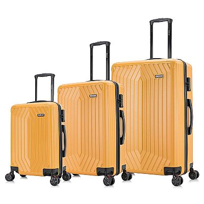 Dukap Stratos 3-Piece Hardside Spinner Luggage Set