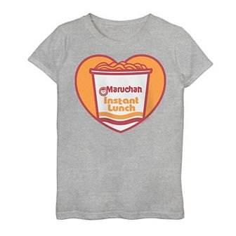 Girls 7-16 Maruchan I Love Maruchan Heart Graphic Tee