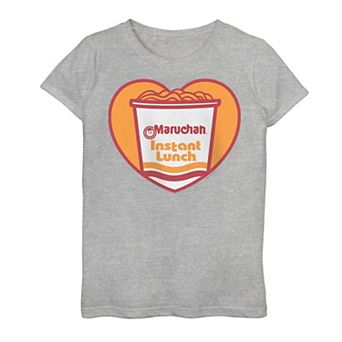 Girls 7-16 Maruchan I Love Maruchan Heart Graphic Tee