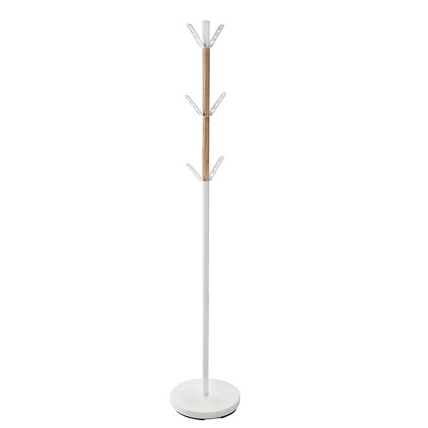 HoneyCanDo Modern Standing Coat Rack Floor Decor