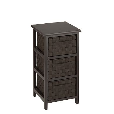 Honey-Can-Do Small Storage Woven End Table