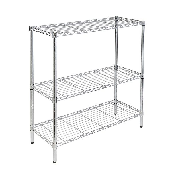 Honey-Can-Do 3-Shelf Heavy Duty Adjustable Storage Unit