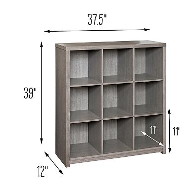 Honey-Can-Do 9-Cube Storage Floor Decor