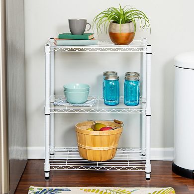 Honey-Can-Do 3-Shelf Heavy Duty Adjustable Shelving Unit