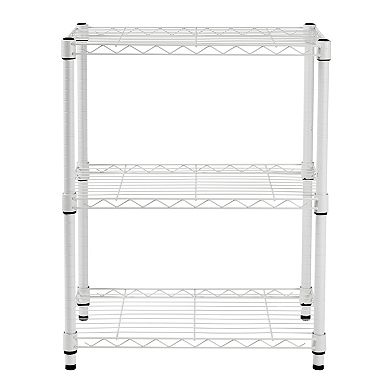 Honey-Can-Do 3-Shelf Heavy Duty Adjustable Shelving Unit