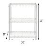 Honey-Can-Do 3-Shelf Heavy Duty Adjustable Shelving Unit