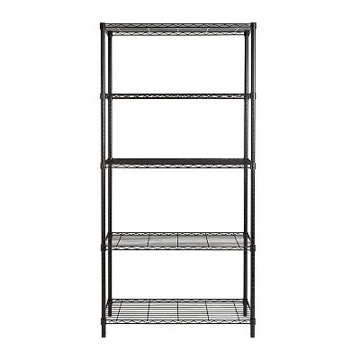 Honey-Can-Do Heavy Duty 5-Shelf Adjustable Shelving Unit