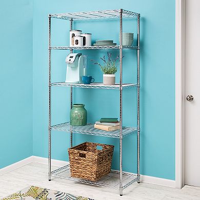 Honey-Can-Do 5-Shelf Adjustable Shelving Unit
