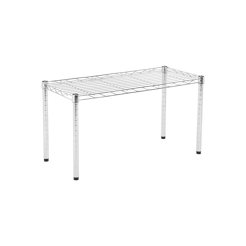 54513939 Honey-Can-Do Metal Commercial Coffee Table, Grey sku 54513939