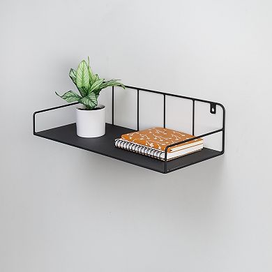 Honey-Can-Do Floating Shelf Wall Decor