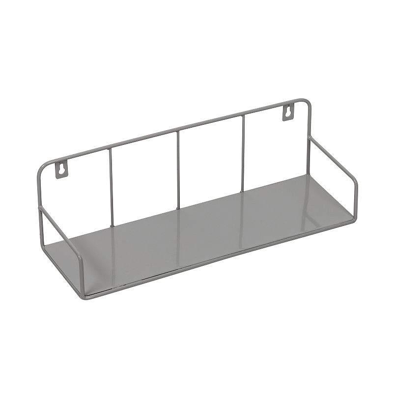 83455590 Honey-Can-Do Small Metal Floating Shelf Wall Decor sku 83455590
