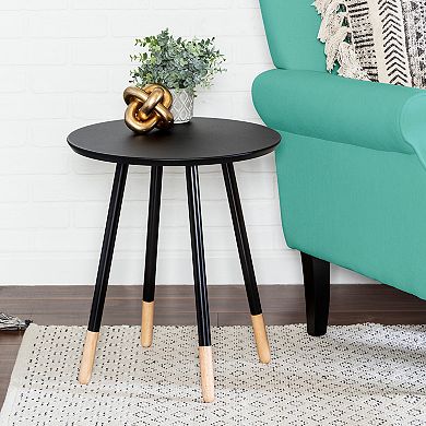Honey-Can-Do Round End Table