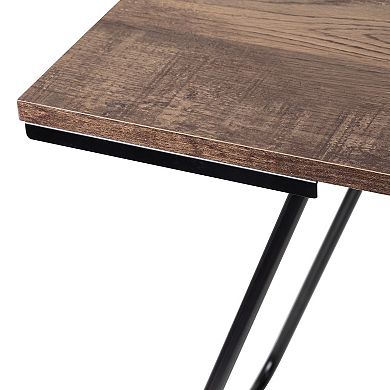 Honey-Can-Do Rectangular End Table