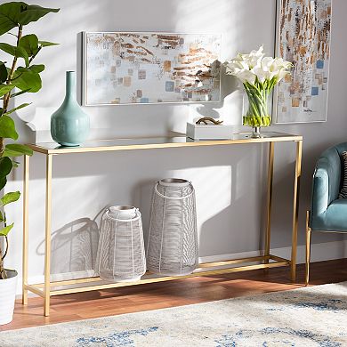Baxton Studio Alessa Console Table