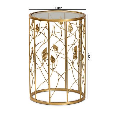 Baxton Studio Anaya End Table