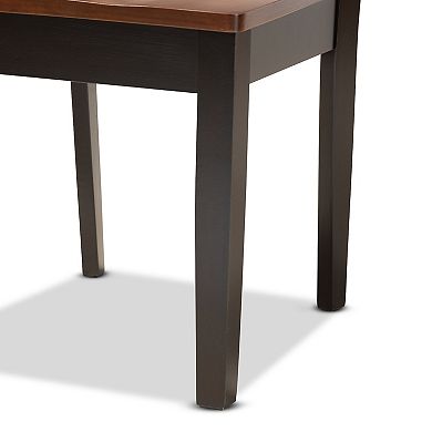 Baxton Studio Anesa Dining Table & Chair 5-piece Set