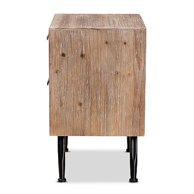 Baxton Studio Calida Night Stand Table