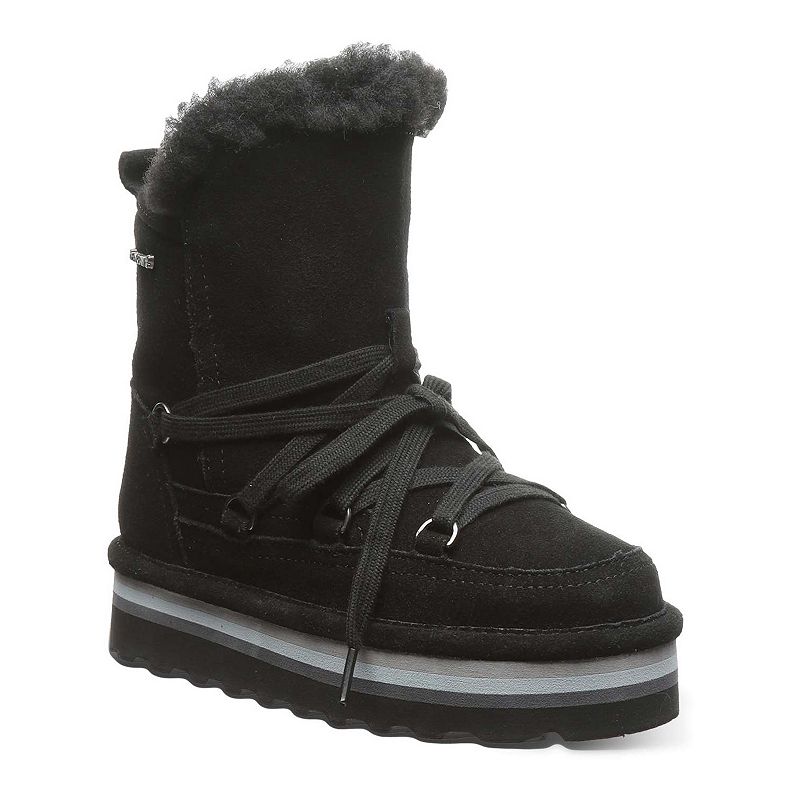 Bearpaw Retro Mondi Girls Suede Winter Boots, Girls, Size: 13, Grey