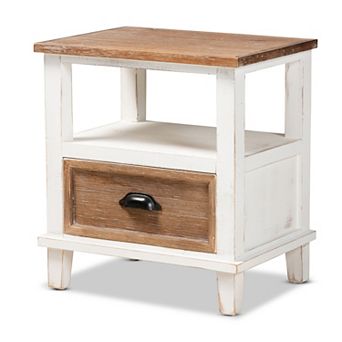 Baxton Studio Glynn Nightstand