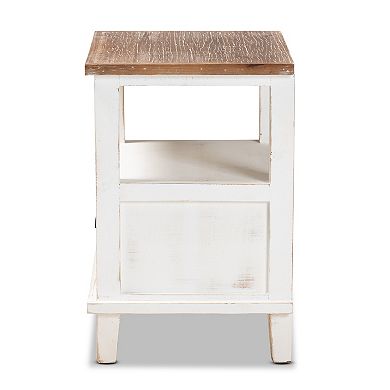 Baxton Studio Glynn Nightstand