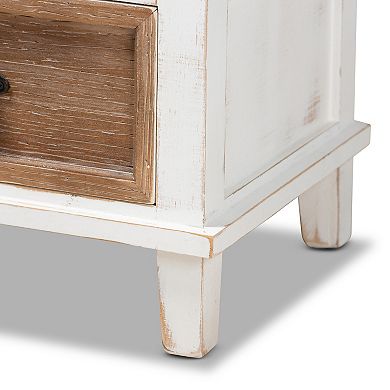 Baxton Studio Glynn Nightstand