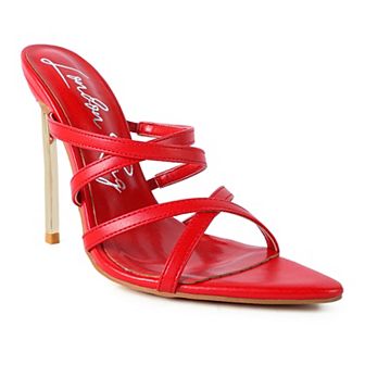 London Rag Night Club Women's High Heel Sandals