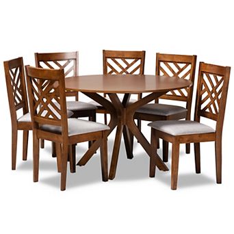 Baxton Studio Norah Dining 7 pc Set