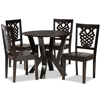 Baxton Studio Valda Dining 5 pc Set