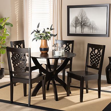 Baxton Studio Wanda Dining 5-piece Set