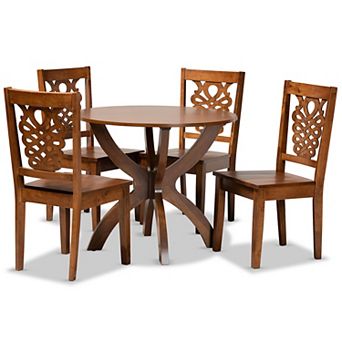 Baxton Studio Wanda Dining 5 pc Set