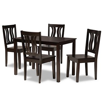 Baxton Studio Zamira Dining 5 pc Set