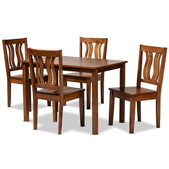 Baxton Studio Zamira Dining 5 pc Set