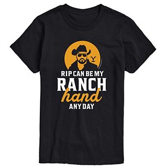 Big & Tall Yellowstone Ranch Hand Tee