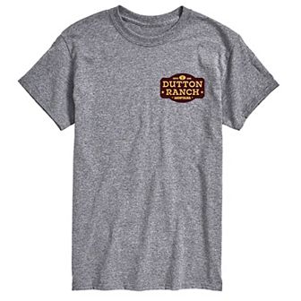 Big & Tall Yellowstone Dutton Ranch Tee