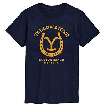 Big & Tall Yellowstone Horseshoe Tee